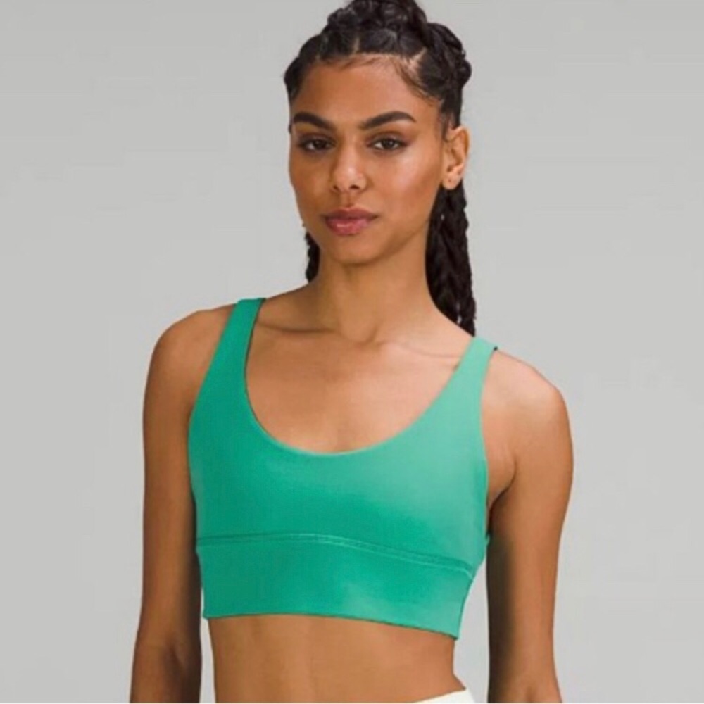 rare Lululemon Align bra Maldives green A/B 8